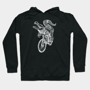 SEEMBO Alligator Cycling Bicycle Cyclist Biker Biking Bike Hoodie